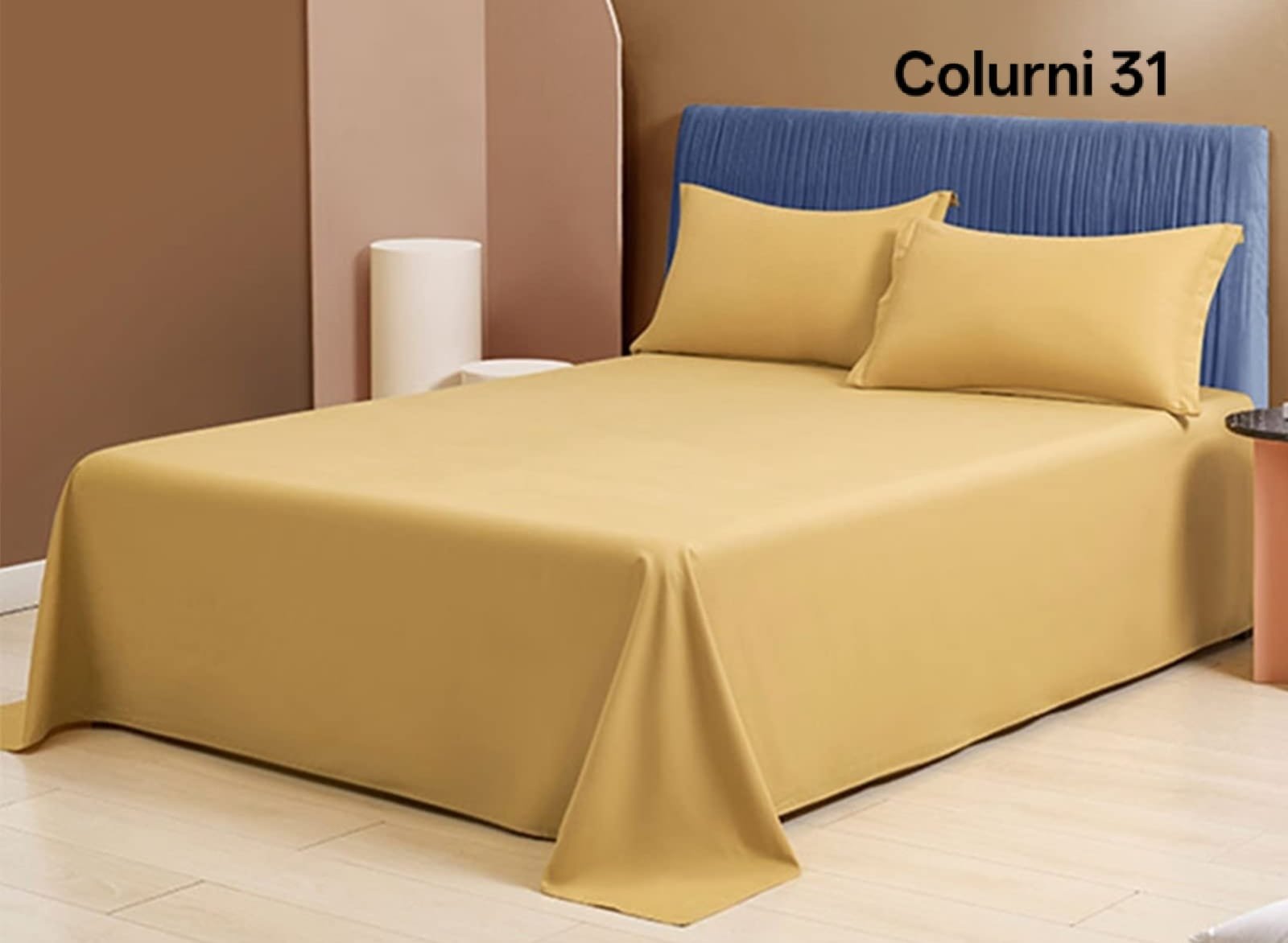WhatsApp Image 2026-08-08 at 7.43.24 AM (1) KING SIZE SOLID COLOUR 100% COTTON BEDSHEET (color no-31) - Image 1
