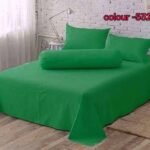 KING SIZE SOLID COLOUR 100% COTTON BEDSHEET (color no-532)
