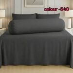 KING SIZE SOLID COLOUR 100% COTTON BEDSHEET (color no-540)
