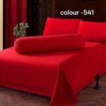KING SIZE SOLID COLOUR 100% COTTON BEDSHEET (color no-541)