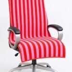 1 পিস  চেয়ার কভার টাওয়াল   Red color