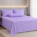 KING SIZE SOLID COLOUR 100% COTTON BEDSHEET (color no-542)