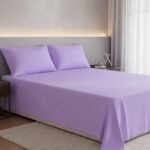 KING SIZE SOLID COLOUR 100% COTTON BEDSHEET (color no-42)