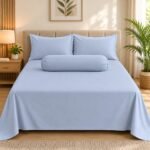 KING SIZE SOLID COLOUR 100% COTTON BEDSHEET (color no-543)
