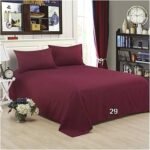 KING SIZE SOLID COLOUR 100% COTTON BEDSHEET (color no-29)