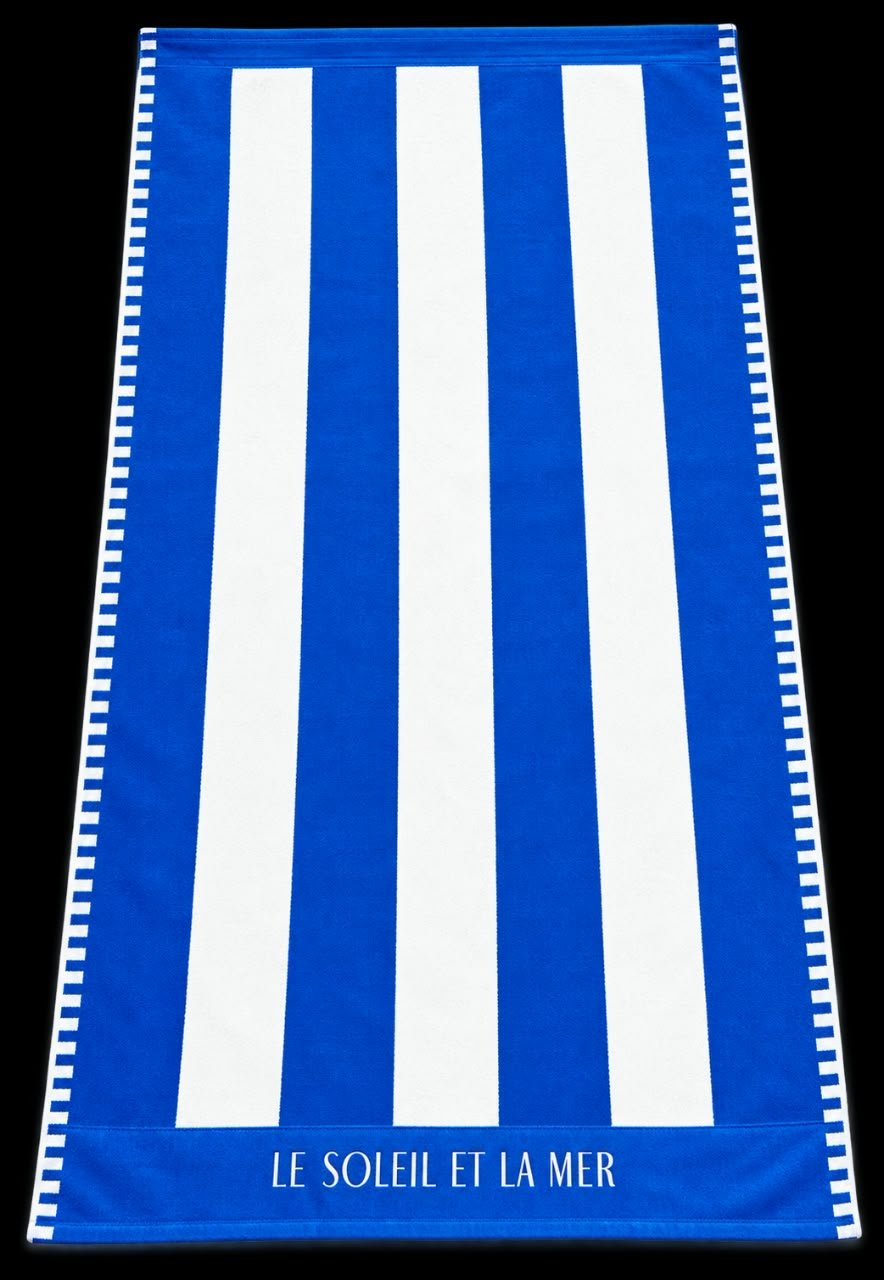38 1 পিস ভিআইপি টাওয়াল VIP Towel Blue color - Image 1