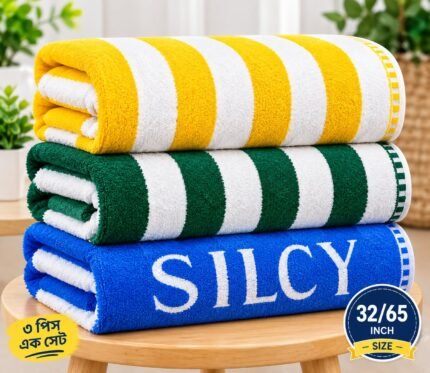 3 পিস  ভিআইপি  টাওয়াল  VIP Towel